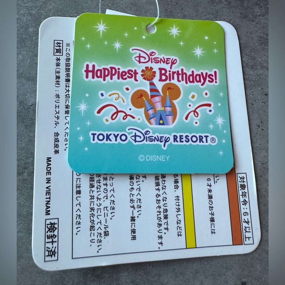 Disney Happiest Birthdays Minnie Mouse Tokyo Disney Plush Doll - Picture 5 of 6